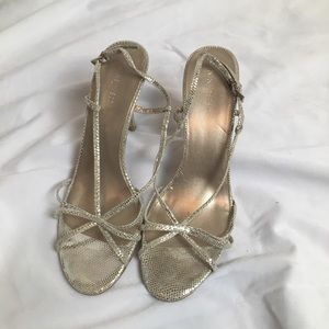 Nine West strappy heels